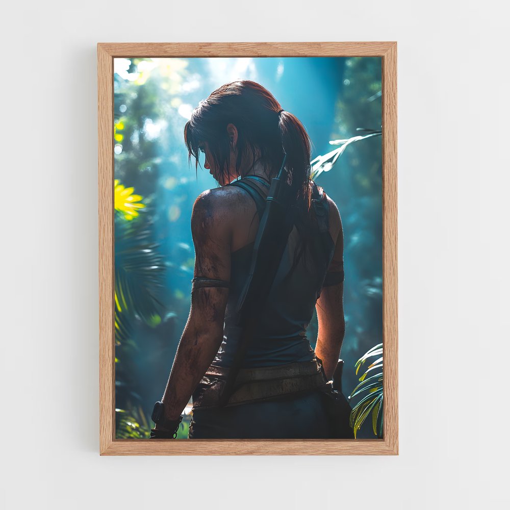 Poster L'Exploratrice des Tombes – affiche Tomb raider (vue 4)